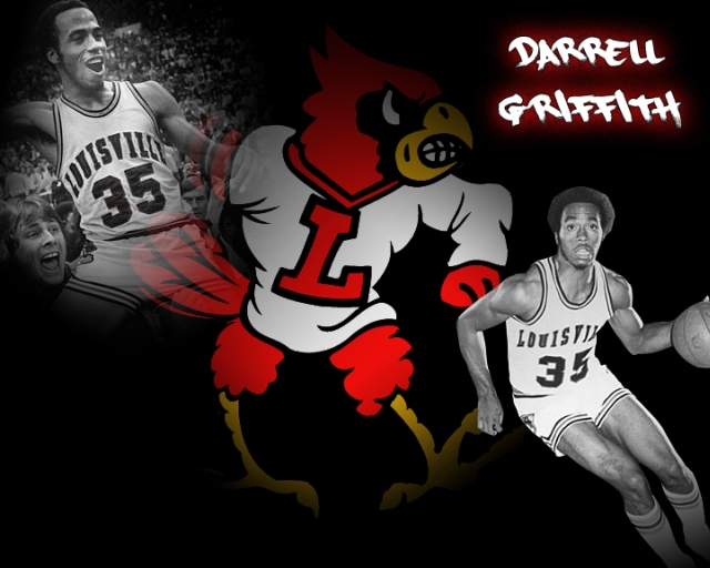 Darrell Griffith.  (Wallpaper courtesy of Card Paradise.)