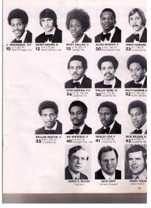 1975 Final Four program -pics of the Card team.