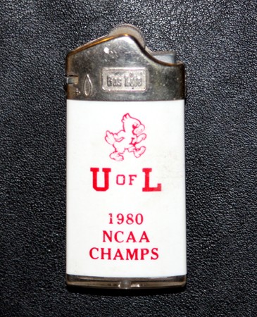 Souvenior lighter for 1980 champs.  Courtesy of Philintheville at Card Empire.